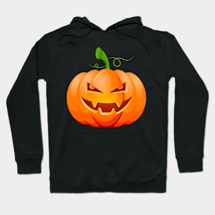 Smiling pumpkin design Hoodie